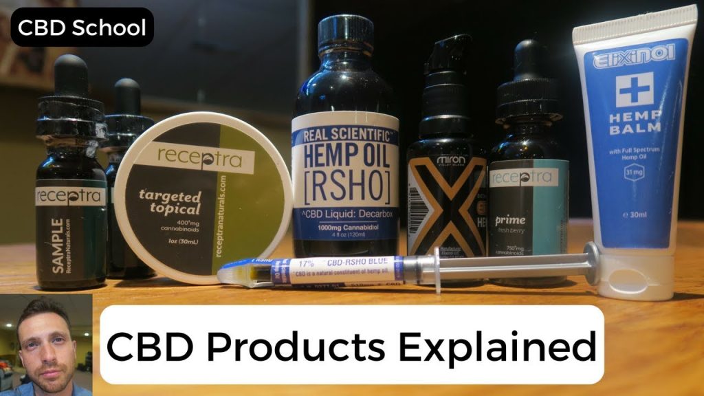 How To Use CBD (CBD Products Explained)